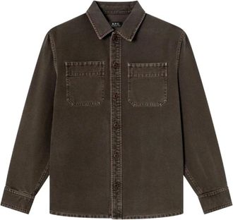 A.P.C. A.p.c., Uomo, Magliette, Marrone, L, new