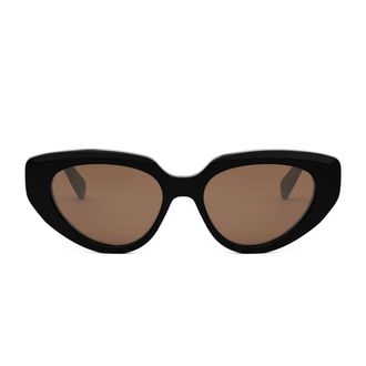 Celine Sunglasses Cl40286 I 01 E Black/Brown Women