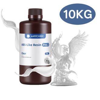 OEM Resina 3d, Alta Precisi&oacute;n, Sensibilidad Uv, Compatible Con Impresoras Lcd Y Dlp, 10 Kg Transparente