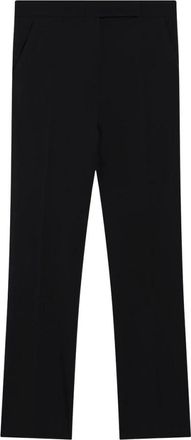 Max Mara Slim-fit Trousers, female, Blue, Size: L Ossido Trousers
