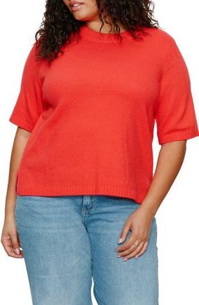Sanctuary Perfect Sweater Tee in Tulip Red at Nordstrom Rack, Size 1X
