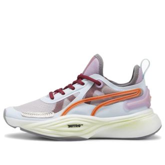 Puma (WMNS) PUMA PWR XX Nitro Squared x lemlem Icy Blue Cayenne Pepper 379570-01
