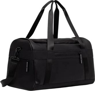 A|X Armani Exchange Duffeltas van gecoat materiaal - Heren - Weekendtassen - Zwart - ONE Size - Polyester - Tassen