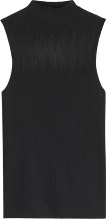 HUGO BOSS Tops - Dames - Tops zonder mouwen - Zwart - XL - Tops