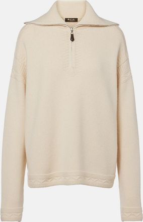 Loro Piana Carezza cashmere polo sweater