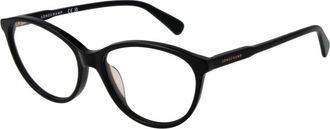 Longchamp Zwarte Acetaat Bril (Frames)