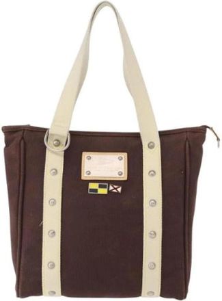 Louis Vuitton Pre-owned Tote Bag - Dames - Vintage Shopper - Bruin - ONE Size - Vintage