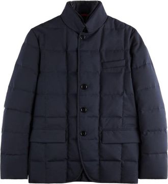 Fay Double Front Down Jacket With Water-Repellent Treatment