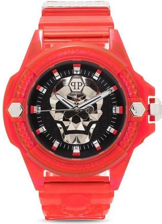 Philipp Plein High-Conic The $Kull 44mm watch - men - stainless steel - One Size - Black