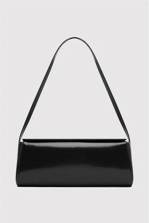 St.Agni Womens East West Baguette Bag In Black