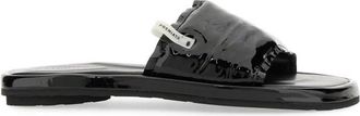 Premiata Piuma - Dames - Sandalen - Zwart - 36 EU - Leer - Schoenen