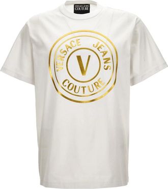 Versace Jeans Couture T-Shirt - Heren - T-shirts - Wit - XL - Tops