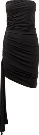 Magda Butrym Strapless Mini Jurk - Dames - Korte kleedjes - Zwart - M - Kleedjes