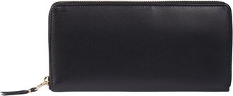 Comme Des Gar&ccedil;ons Classic Leather Line Portemonnee - unisex - Portefeuilles - Zwart - ONE Size - Leer - Accessoires