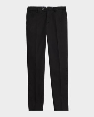 Brunello Cucinelli Men & apos;s American Pima Italian-Fit Chino Trousers