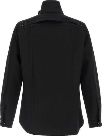 Rick Owens Outershirt Jacket - Black