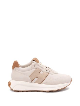 Hogan Womens H641 Leather Sneakers