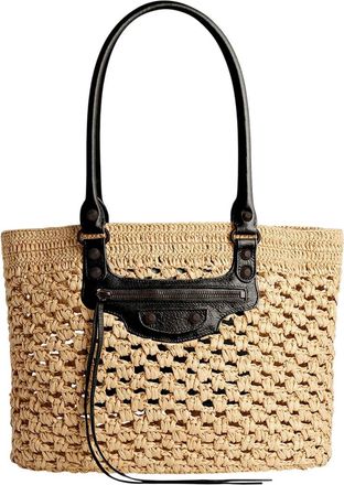 Balenciaga Natural Le City Medium Tote