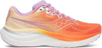 Saucony Ride 19 Running Shoe in Fire/Orchid at Nordstrom, Size 11.5