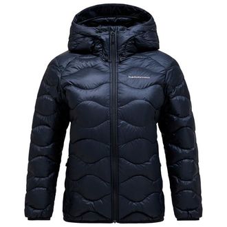 Peak Performance Helium Down Hood Jacket Daunenjacke f&uuml;r Damen | blau/schwarz