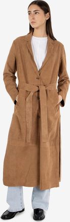 Bully Trench scamosciato nocciola