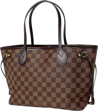 Louis Vuitton Damier Brown Damier Canvas Handbag Tote Bag (Pre-Owned)