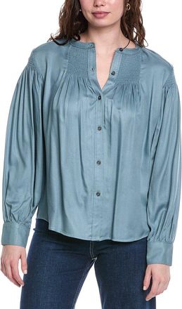 Rebecca Taylor Twill Blouse