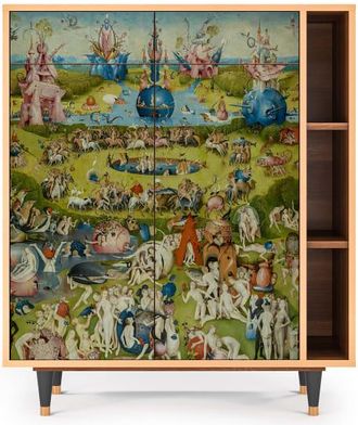 StoryZ Aparador multicolores 2 cajones y 2 puertas L 94 cm