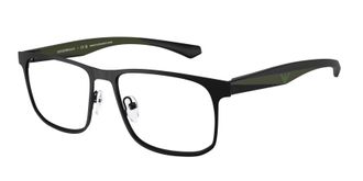 Emporio Armani Demo Square Mens Eyeglasses EA1163 3001 55