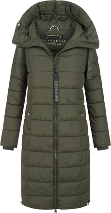 Navahoo Mondm&auml;dchen dames wintermantel met capuchon en fleecevoering