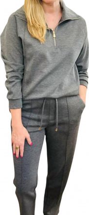 Yest Nelah Sweater And Jogger Set In Grey