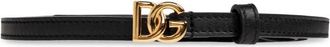 Dolce & Gabbana Belts - Dames - Riemen - Zwart - 80 CM - Accessoires