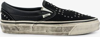 Vans Sneakers Lx classic slip on 98 in canvas e pelle con perline in metallo all-over - VANS - gender_Man