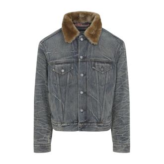 Acne Studios Jacket - Heren - Spijkerjassen - Blauw - M - Denim - Jassen