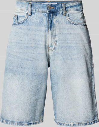 Review Baggy Fit Jeans Shorts im 5-Pocket-Design - Jorts in Hellblau, Gr&ouml;&szlig;e XL