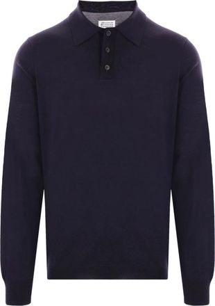 Maison Margiela Polo Shirts - Heren - Polos - Blauw - S - Tops