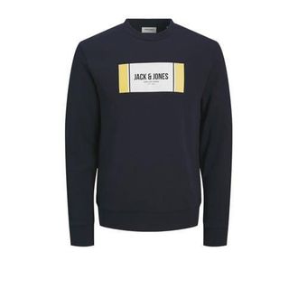 Jack & Jones Plus Size sweater donkerblauw