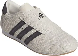 adidas Taekwondo Shoe in Cream White/black/Gum 3 at Nordstrom, Size 10.5