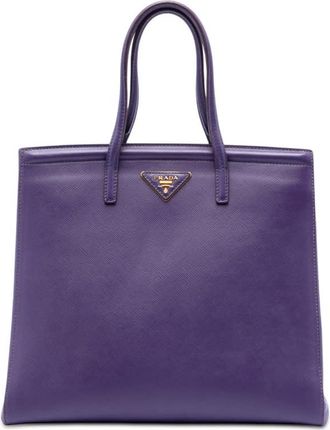 Prada Pre-owned Prada Saffiano Lux Parabole Satchel Ladies Q77WS3LN5TVF53CY