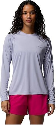 Columbia Tidal Teetm II Long Sleeve Womens Clothing Twilight/New Moon Logo : 2XL, Polyester