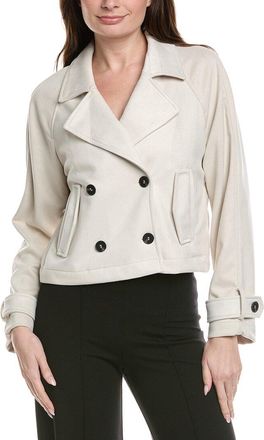 Alberta Ferretti Double Breasted Moto Jacket