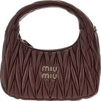 Miu Miu Small Miu Wander hobo bag Woman One Size