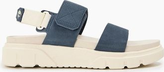 Timberland Womens Greyfield Open Toe Backstrap Slide Sandals - Black - Size: 6.5