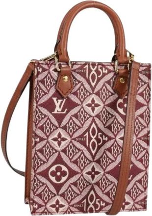 Louis Vuitton Pre-owned Vintage Handtas - Dames - Vintage Schoudertas - Rood - ONE Size - Leer - Vintage