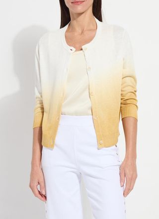 Lyss&eacute; Reign Ombre Cardigan Sweater