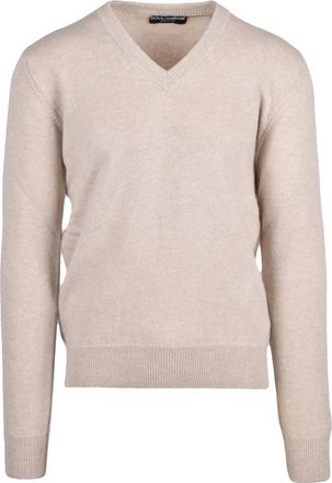 Dolce & Gabbana Uomo, Maglie, Beige, L, new