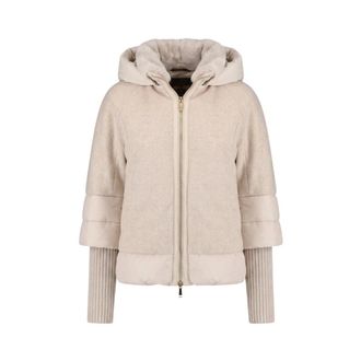 Moorer Mujer, Chaquetas, Beige, Talla: S