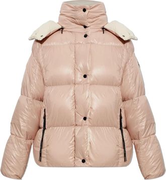Moncler Parana Down Jacket - Dames - Gewatteerde jassen - Roze - XS - Leer - Jassen