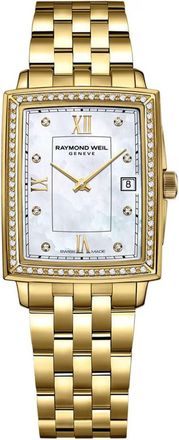 Raymond Weil Toccata Womens Gold Watch 5925-PS-00995 Stainless Steel - One Size