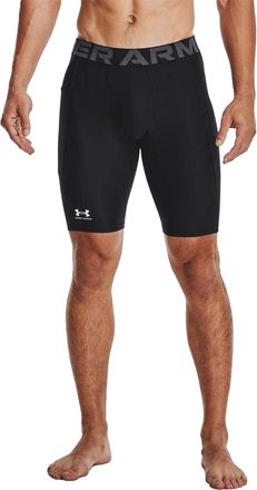 Under Armour Heren HeatGear Strakke Compressieshort (Zwart)